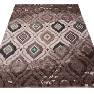 Koberec Sumatra H109A Geometric hnědý, tmavě béžový Must-Have