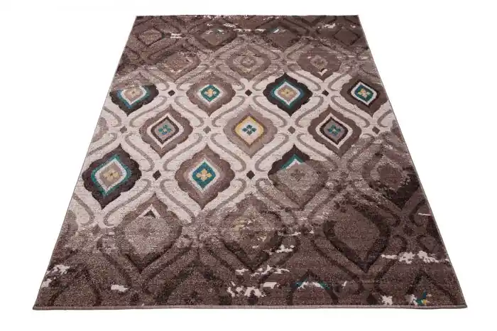 Koberec Sumatra H109A Geometric hnědý, tmavě béžový Must-Have