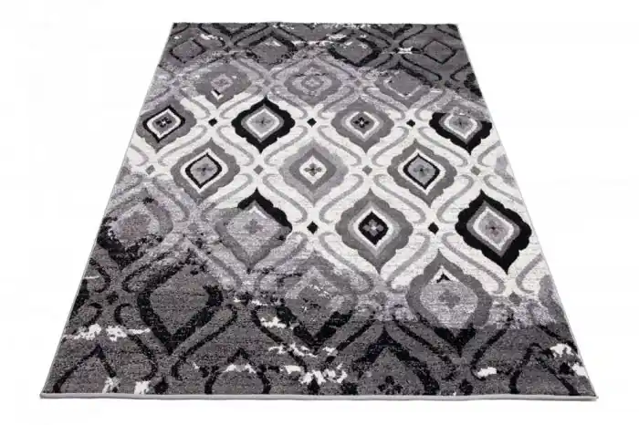 Aktuální Koberec Sumatra H109B Geometric světle šedý