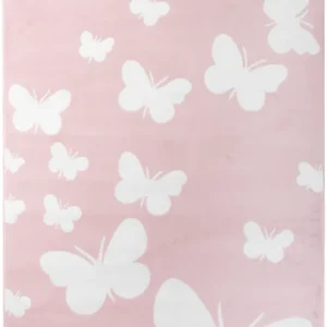 Kup Teď Dětský koberec PINKY T629A Butterfly růžový