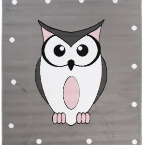 Dětský koberec PINKY DF01A Owl šedý Ihned K Objednání