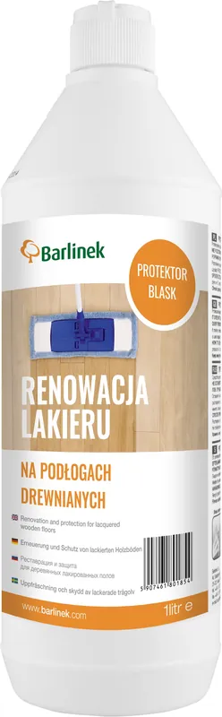 Prostředek pro údržbu laku na dřevěné podlaze BARLINEK 1L Dokud Zásoby Vydrží