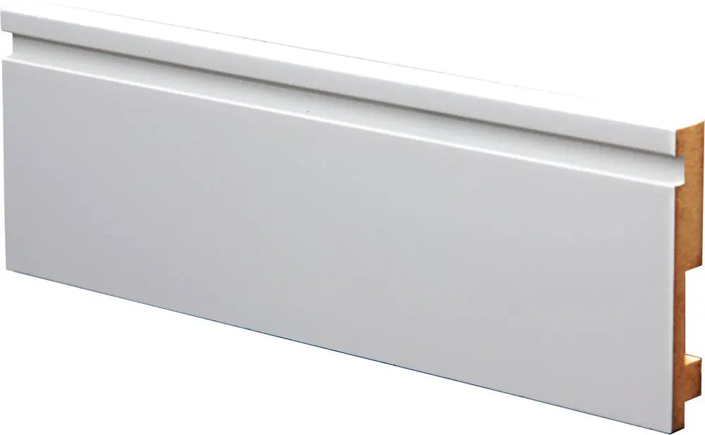Zlevněný Soklová lišta MDF bílá L 10/5 250 cm