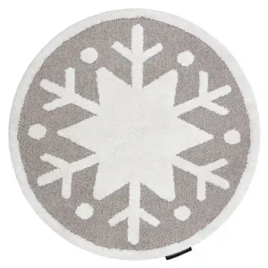 Must-Have Koberec JOY Snowflake béžový / krém