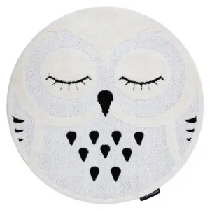 Koberec JOY Owl šedý / krém Speciální Cena