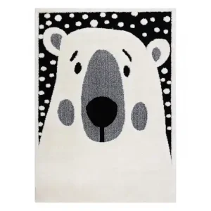 Oblíbený Koberec JOY Teddy krém / černý