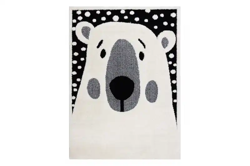 Oblíbený Koberec JOY Teddy krém / černý