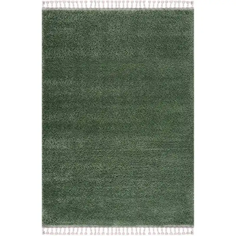 Značkový Koberec Shaggy Pulpy 100 zelený