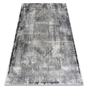 Kup Teď Koberec VINCI 1417 Geometrický vintage - strukturální - sloní kost / antracit