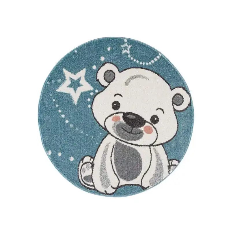Dětský koberec Teddy Anime 9386 modrý Rychlé Dodání