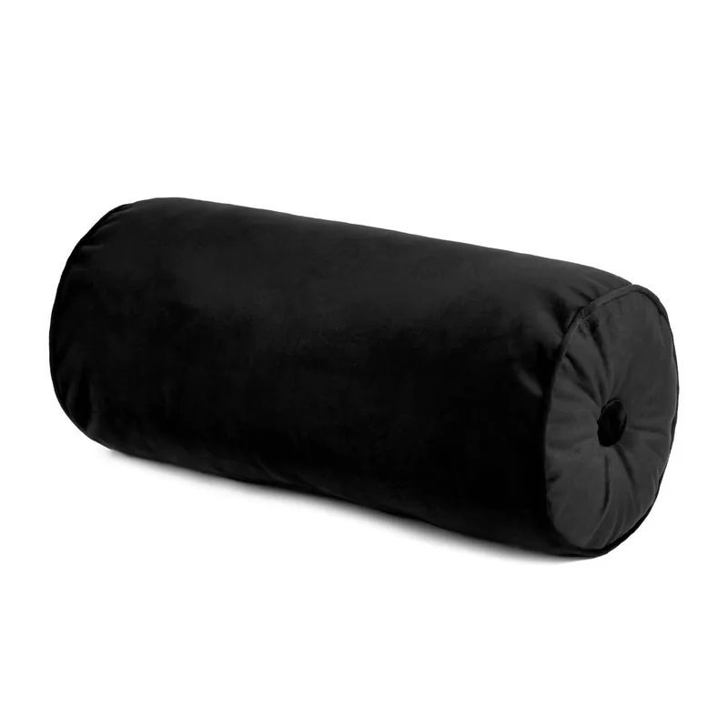 Válcový polštář VELVET 59 černý Originální