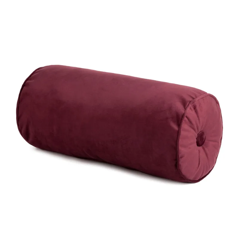 Nejlepší Cena Válcový polštář VELVET 59 bordový