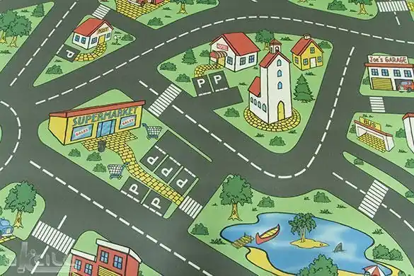 Dětská PVC podlaha Bingo Traffic 050 Časově Omezené