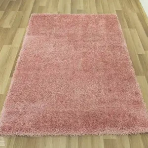 Koberec Puffy S001a růžový Vysoce Kvalitní
