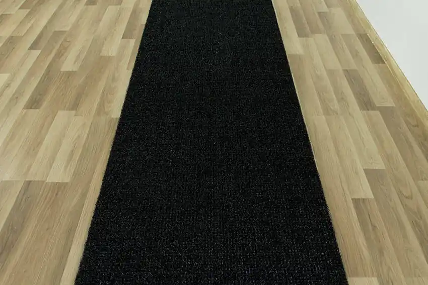 Bezpečná Platba Rohožka Astroturf černá