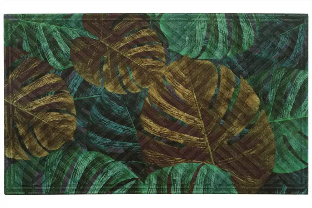 Tovární Cena Rohožka Print Monstera listí zelená