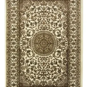 Koberec Isfahan Lurex 5255 Ornament krémový Nejprodávanější