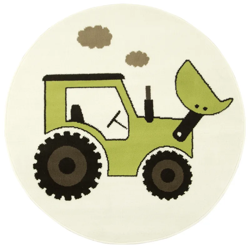 Vysoce Kvalitní Dětský koberec Luna Kids 534457/67935 Traktor, krémový