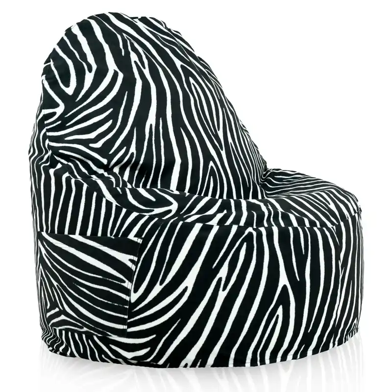 Levný Křeslo Porto zebra