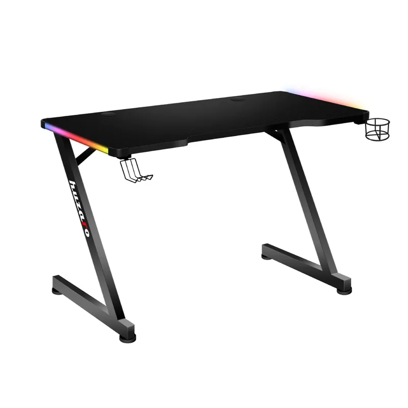 Tovární Cena Herní stůl Hero - 2.5 černý RGB