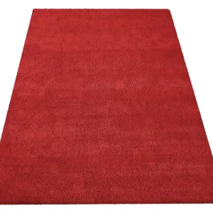 Speciální Cena Koberec Shaggy Cosy Balta 01 BO - červený