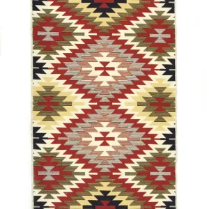 Nejlepší Cena Oboustranný koberec / běhoun Kilim Gold Aztecki Etno Romby vícebarevný