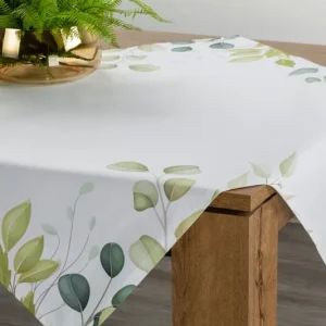 Ubrus NATU 6 bílý / zelený Must-Have