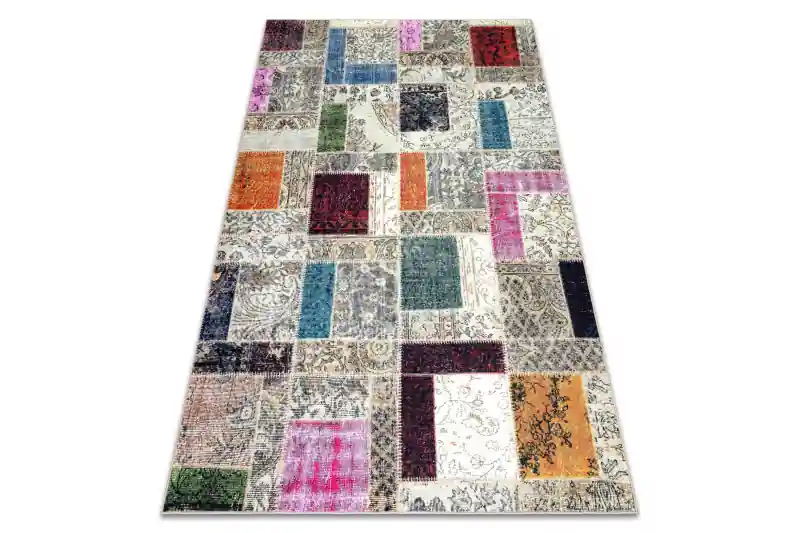 Nejlepší Cena Koberec ANTIKA 109 patchwork - béžový / šedý