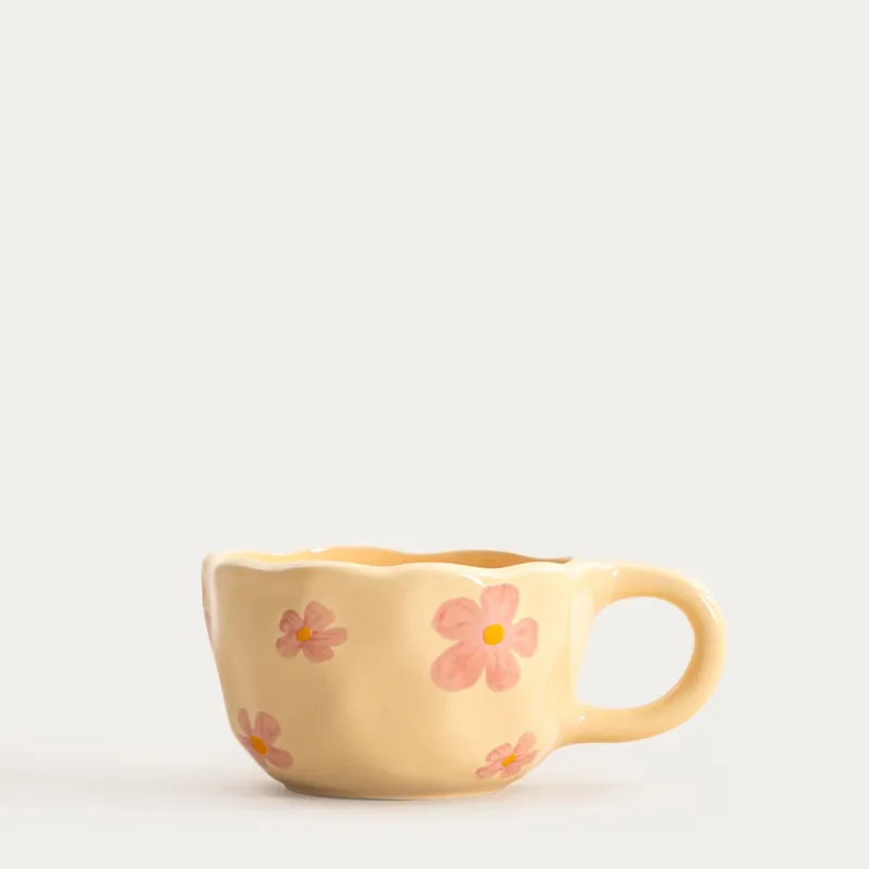 Hrnek LAZIO žlutý 772634 200 ml Omezená Nabídka