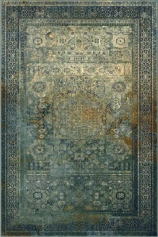 Koberec OMEGA MAMLUK modrý Vysoce Kvalitní