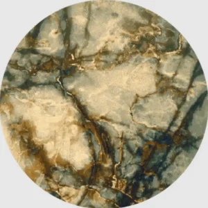 Ověřený Koberec OMEGA ELIAN IRON kruh