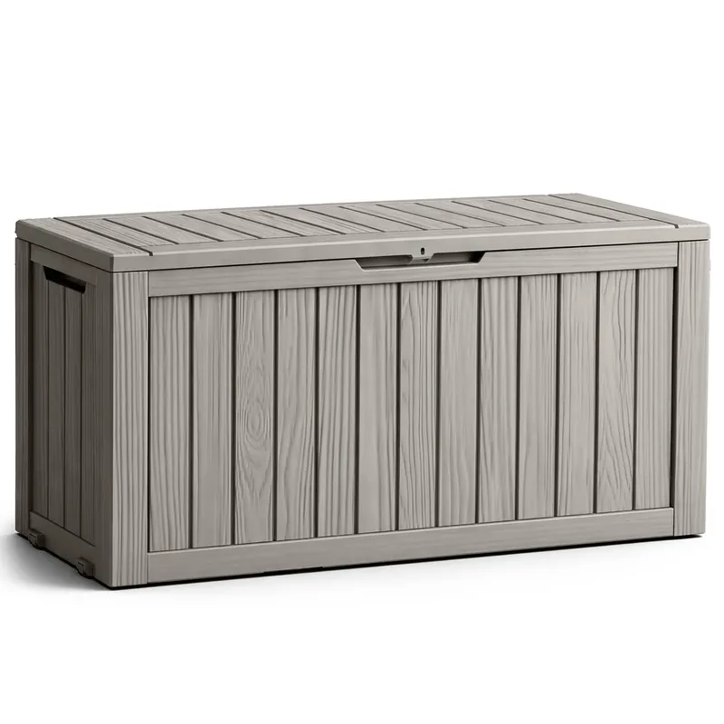 Zahradní úložný box šedý 272 L Originální