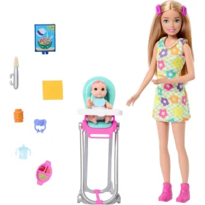 Panenka Barbie Mattel HTK35 chůva Finální Výprodej