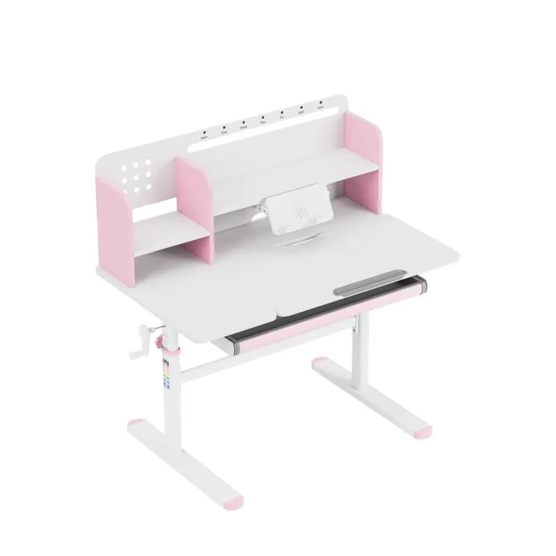 Dětský rostoucí psací stůl Mark Adler Study 5.7 Pink Speciální Cena