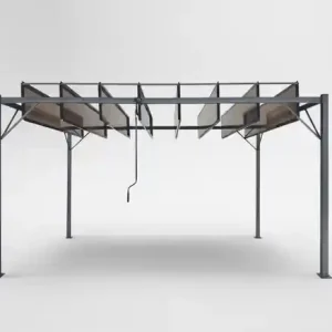 Zahradní pergola MAVE hnědá TUN4023 - 300x400x220 cm Cenový Hit