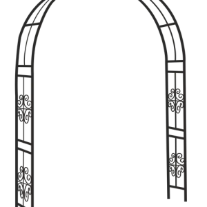 Zahradní pergola OMAN černá DEN0685 Horká Nabídka
