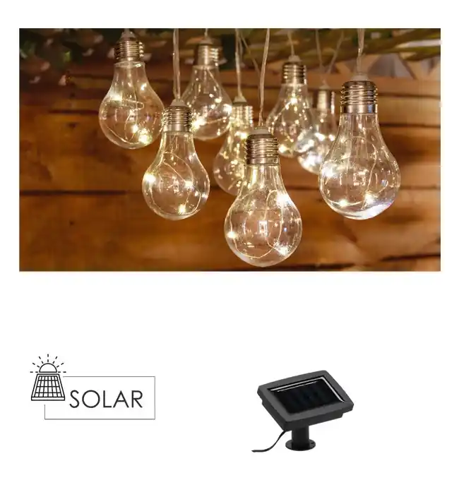 Zahradní solární LED světlo CALIRA žárovky SOL3538 Tovární Cena