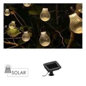 Cenově Výhodný Zahradní solární LED světlo ELARA žárovky SOL3620