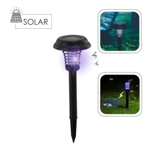 Finální Výprodej Zahradní solární lampa s UV lapačem hmyzu proti komárům KYLORA SOL6117