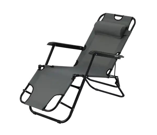 Lehátko CALM šedé LEZ6896 Autentický
