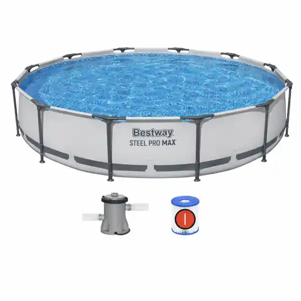 Tovární Cena Bazén BESTWAY Steel Pro MAX BES56416 s filtračním čerpadlem 366x76x366 cm