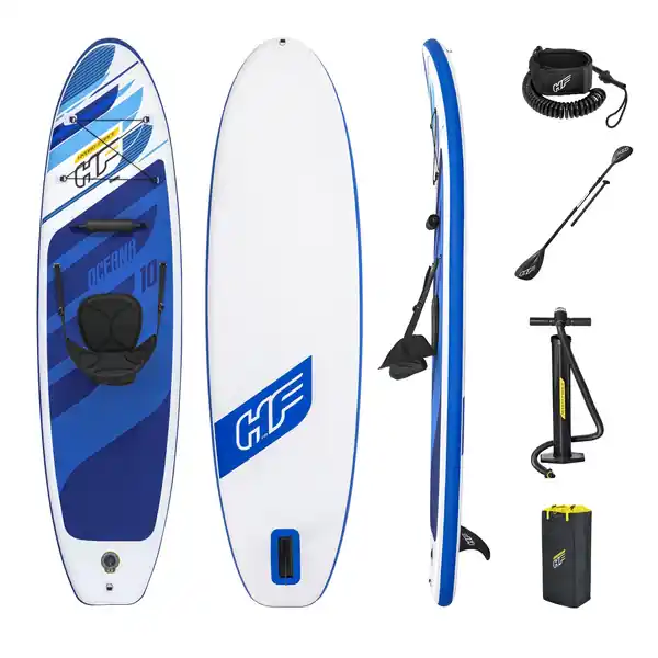 Vrácení Zdarma Paddleboard Hydro-Force White Cap s příslušenstvím