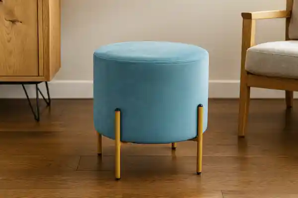 Taburetka GLOW modrá PHO3925 Nová Kolekce