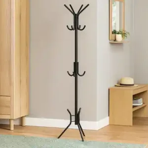 Stojanový věšák OMER černý LOF5363 Víkendová Akce