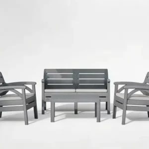 Set zahradního nábytku SANTANA šedý KAS0868/3 Objednat Nyní