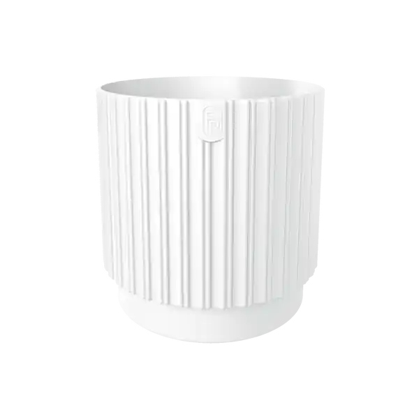 Květináč MIKA CYLI PETIT ECO RECYCLED bílý 18 cm Akční Cena