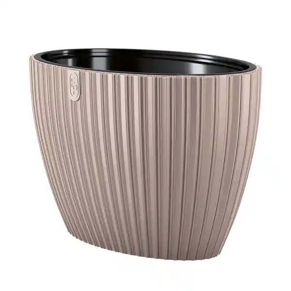 Květináč MIKA ELIPSA šedý / béžový 40 cm Značkový