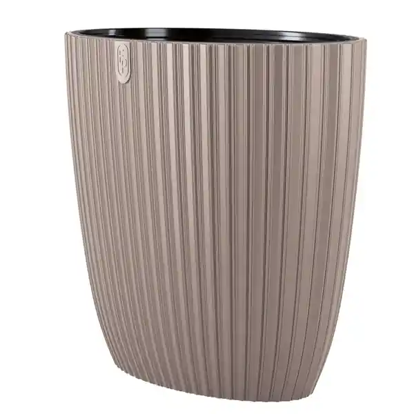 Bezpečná Platba Květináč MIKA ELIPSA šedý / béžový 60 cm