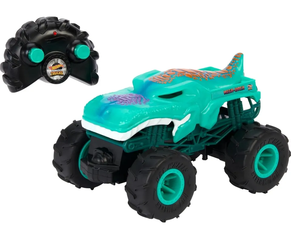 Auto Mattel HTP14 RC Hot Wheels Monster Truck Mega Wrex Tovární Cena