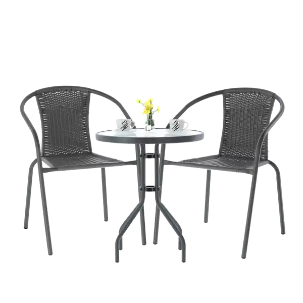 Expresní Doručení Set zahradního nábytku BISTRO šedý NEO5252KPL
